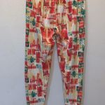 Burt’s Bees Baby colorful present print organic cotton jogger pajama pants Orange Photo 5