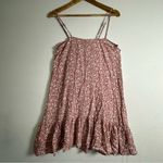 Cotton On  Floral A-line Mini Dress in Pink and White Photo 2