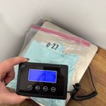 J. McLaughlin Womens Henri Sweater Cotton Cashmere Stripe Crewneck Scallop Knit Photo 6