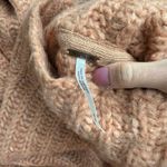 Free People Fluffy Fox Wool & Alpaca Papaya Sweater Photo 5