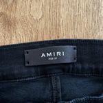 Amiri Leopard Thrasher Distressed Jeans in Aged Black Size 31 Photo 3