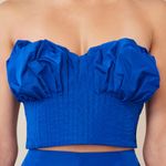 Cult Gaia Andra Corset Top in canal Photo 0