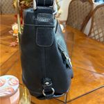 Coach  Soho Black Pebbled Leather Convertible Crossbody Bag. Soft leather Photo 3