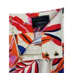 G by Giuliana Linen Rayon Tropical Print High Waist Summer Resort Shorts 22 White Size undefined Photo 4