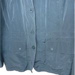 Orvis  Lightweight Packable Travel Jacket Women's Large Gray‎ EUC Photo 3