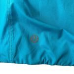 Lululemon Women’s 12 Track Attack Full Zip Windbreaker Jacket Aqua Blue Sporty Photo 8