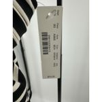 J.Crew  XXS Black White Stripe Modal Midi Skirt A3925 Soft Stretch Pull On Photo 3