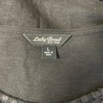 Lucky Brand Black Swiss Dot Semi-sheer Contrast Top Photo 10