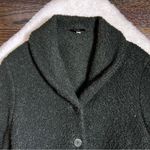 Eileen Fisher Black Wool Boucle Textured Suit Blazer Jacket Photo 1