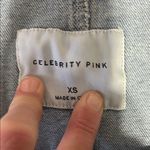 Celebrity Pink Denim Overall Dress xs Photo 4