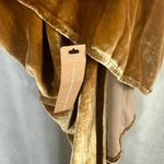 Reformation  The Peonie Wrap Silk Blend Midi Dress Size XS Gold Photo 11