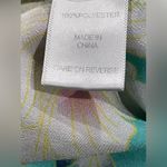 Avenue  Green Boxy Short Sleeve Blouse Photo 7