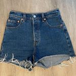 Levi's Ribcage Denim Shorts Photo 0