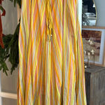 Free People  Multicolor Striped Maxi Dress Photo 0