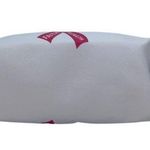 Boutique New White Breast Cancer Awareness Pencil Case Cosmetic Beauty Bag Keychain Pouch Photo 3