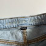 American Eagle Outfitters • Destroyed Cuffed Light Blue Mom Shorts Photo 28