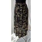 Leslie Fay Vintage  Multi-Color Pleated Midi Skirt Photo 3