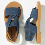 See By Chloe  Tessie Denim Sandals Navy Photo 0