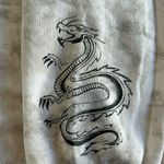 Hollister y2k Collab Sweatshirt 2001 dragon graphic Tie Dye Crew Neck Limited S Photo 5