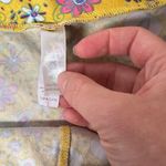 LuLaRoe Yellow Floral Leggings Photo 2