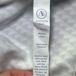 Addison Bay  Botanist Peplum Top Navy Tan XS Photo 9