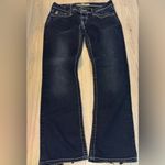 Big star  Casey k slim bootcut boot Dark Blue Denim Jeans Photo 3