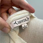 Nanette Lepore  Pearl Accent Cream Sweater small Photo 4