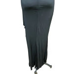 Rickie Freeman‎ Teri Jon Black Flutter Sleeve Ruffle Long Gown Size 8 Photo 9