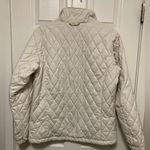 Columbia Off White Mock Neck Quilted Long Sleeve Puffer Jacket Photo 13