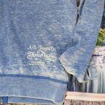 HARLEY Davidson blue hooded zipped lightweight sweatshirt jacket size small Photo 5