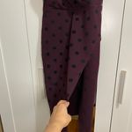 Nordstrom Speechless Black Purple Women’s Polka Dot Dress Stretch Jnr Size 3 Photo 9