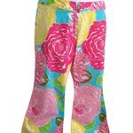 Lilly Pulitzer Floral Capris Vintage 1990s Size 4 Photo 7