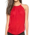 Joie NWOT Gorgeous Red  Silk Tank Top Shirt M Photo 0