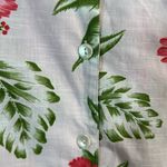 Island Tropics Aloha Resortwear Cotton Floral Vacation Hawaii Shirt Women XL White Photo 3