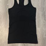 Lululemon Sz 4 Swiftly Tech Racerback Workout Gym Black Sleeveless Tank Top Photo 2