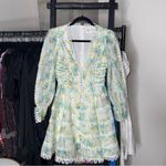 L'ATISTE L’Atiste Floral Corset Whimsical Tiered Mini Dress Pastel Romantic Garden Dainty Photo 7