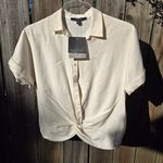 Marc New York NWT!  Linen Shirt S Photo 0