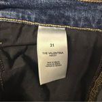 Favorite Daughter Valentina Boot Jeans Size 31 Super High Rise Mini Bootcut Blue Photo 2