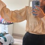 NA-KD Champagne Wrap Top Photo 5