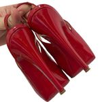 Christian Louboutin  Private Number Patent Leather Platform SlingBack Heel Red 36 Photo 7