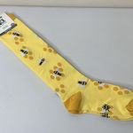 Sock It To Me Stretch It Knee High Bee’s Knees Socks Women Sz 5 Photo 0