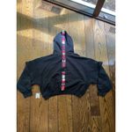 Free People Movement Snow Flow Hoodie Geo Stripe Black XS NWT Photo 5