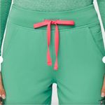 FIGS Women New  High Waisted Yola Yoga Scrub Pants Surgical Green Plus Size 5XLR Photo 3