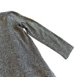 Eileen Fisher  Silk Linen Blend Open Front Cardigan Sweater Grey Long Size SP Photo 7