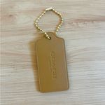 Coach  Limited Edition Bag Charm Logo Gold Chain Hawaii Stamp Large Size Photo 1