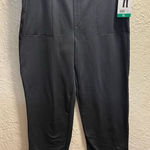 Mondetta  Black & Grey Herringbone Straight Leg Pants Woman’s XL NEW Photo 0