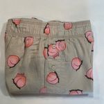 PINK - Victoria's Secret PINK | Flannel Boxy Fold-over Peach Print Pajama Shorts Photo 8