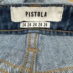 Pistola  Two Tone Denim Jean Mini Skirt Women’s 24 Photo 3