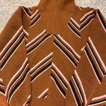 Nine West  Stylish Brown and Pink Women's Sweater Photo 8