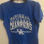 FINAL MARKDOWN Kentucky wildcats tee medium Blue Photo 1